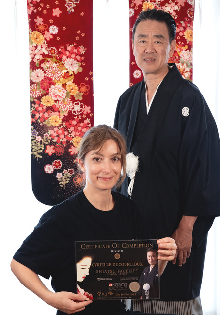 Massage Kobido authentique Japon Dr Mochizuki Cyrielle DUCOURTIOUX m